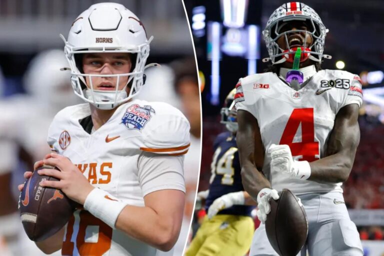 Fade Texas and Ohio State for national championship