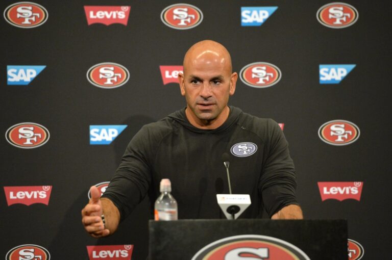 49ers’ Robert Saleh gets first look at new defense with Broncos in town