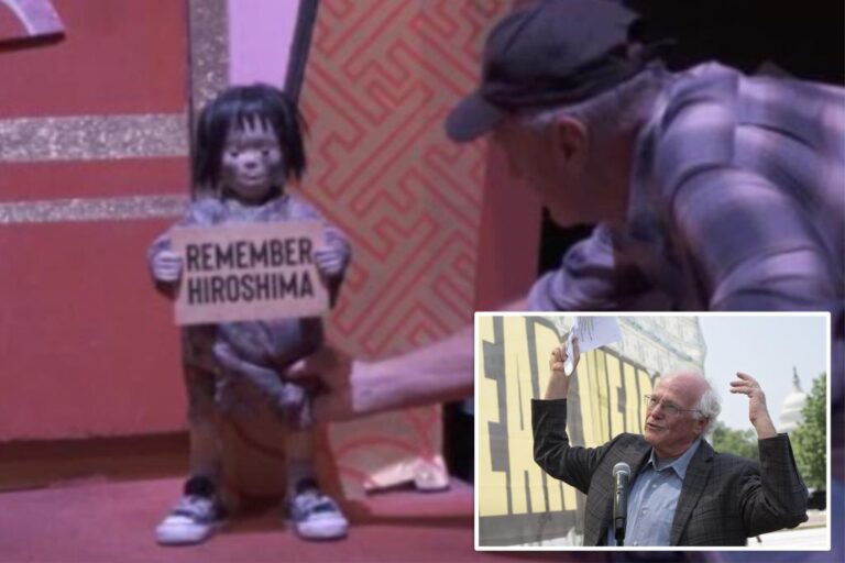 Ice cream magnate revealed to be behind mysterious Disneyland ‘Remember Hiroshima’ protest doll