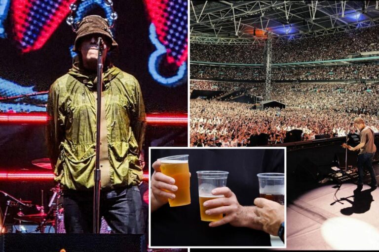 Oasis fan falls to death at Wembley concert in London