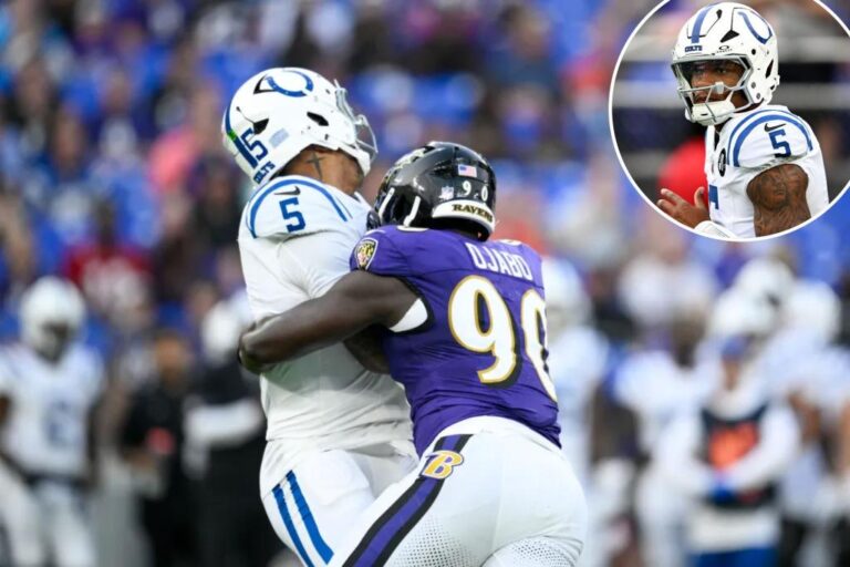Anthony Richardson injures finger in first Colts preseason game