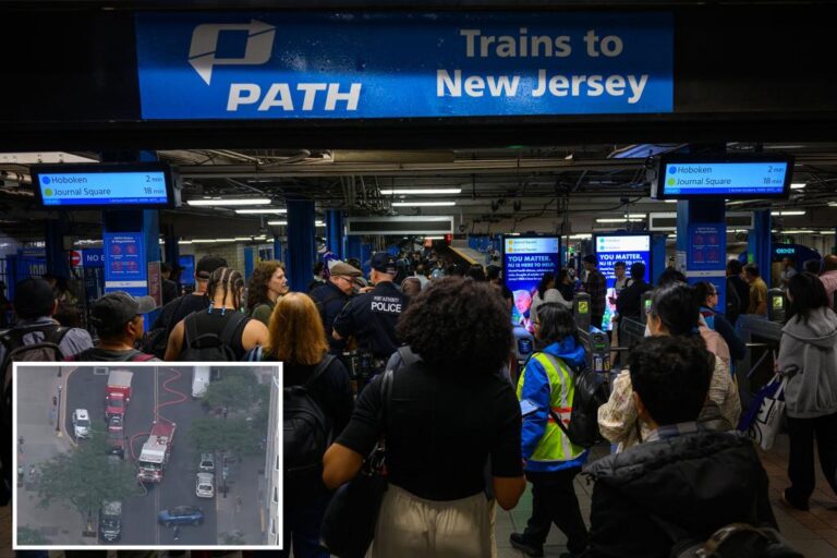 Chaos hits NYC morning rush hour as PATH lines suspended over fire investigation